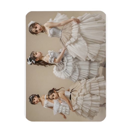 Bailarinas románticas マグネット (縦)