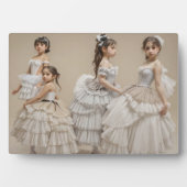 Bailarinas románticas Placa con atril フォトプラーク (正面)