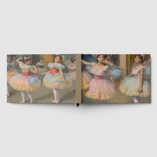 Bailarines detrás del escenario ゲストブック (全面)