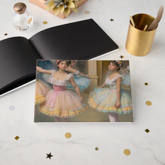 Bailarines detrás del escenario ゲストブック (正面見開き)