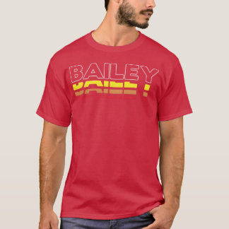 Bailey First Name Funny Vintage Sunset Bailey vint Tシャツ