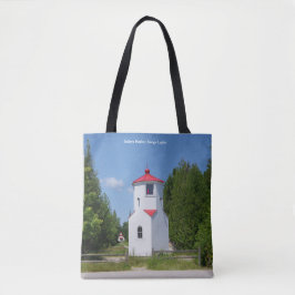 Baileys Harbor Range Lights all over bag トートバッグ