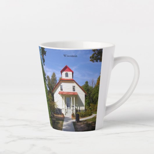 Baileys Harbor Range Lights latte mug カフェラテマグ (右)