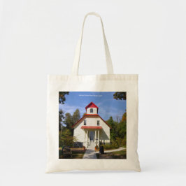 Baileys Harbor Range Lights tote bag トートバッグ