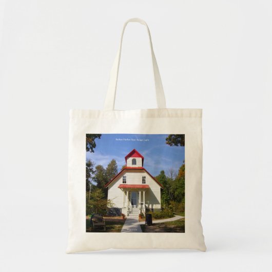 Baileys Harbor Range Lights tote bag トートバッグ (正面)