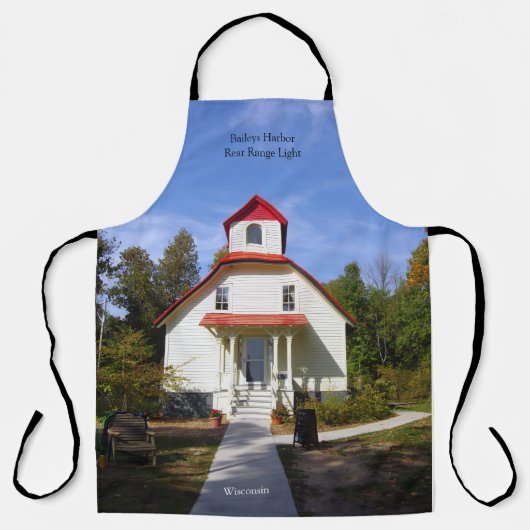 Baileys Harbor Rear Range Light apron エプロン (正面)