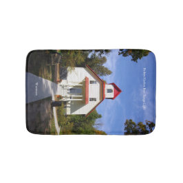Baileys Harbor Rear Range Light bathmat バスマット