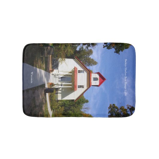 Baileys Harbor Rear Range Light bathmat バスマット (正面)