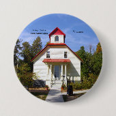 Baileys Harbor Rear Range Light button 缶バッジ (正面)