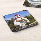 Baileys Harbor Rear Range Light coaster コースター (左側)