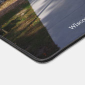 Baileys Harbor Rear Range Light desk mat デスクマット (コーナー)