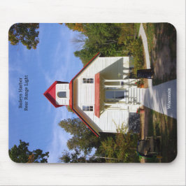 Baileys Harbor Rear Range Light mousepad マウスパッド