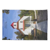 Baileys Harbor Rear Range Light pillow case 枕カバー (裏面)
