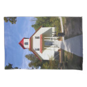 Baileys Harbor Rear Range Light pillow case 枕カバー (正面)