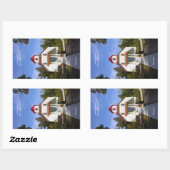 Baileys Harbor Rear Range Light sticker 長方形シール (シート)