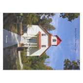 Baileys Harbor Rear Range Light tablecloth テーブルクロス (正面(横))