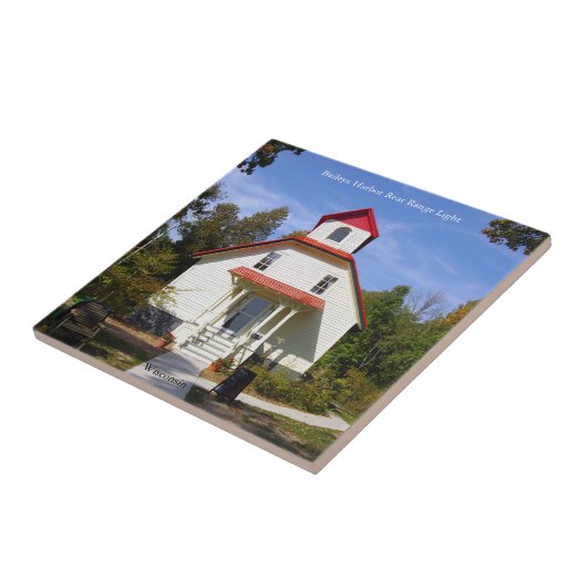 Baileys Harbor Rear Range Light tile タイル (側面)