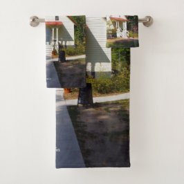 Baileys Harbor Rear Range Light towel set バスタオルセット