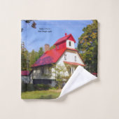 Baileys Harbor Rear Range Light towel set バスタオルセット (ウォッシュタオル)