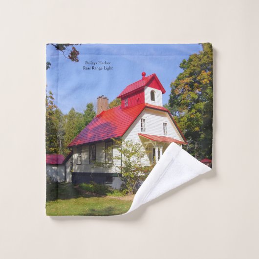 Baileys Harbor Rear Range Light towel set バスタオルセット (ウォッシュタオル)