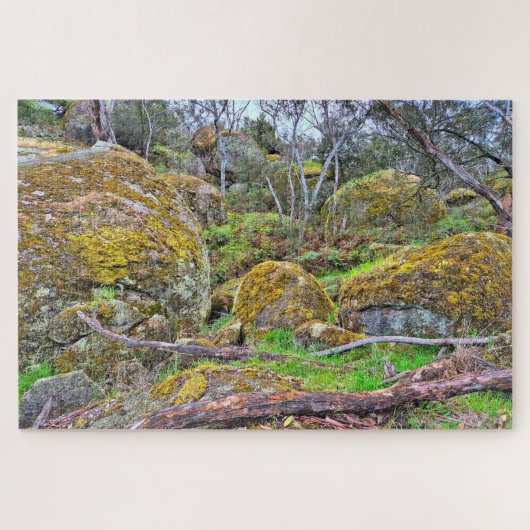 Bailey's Rocks granite大きい石（オーストラリア） ジグソーパズル (横)