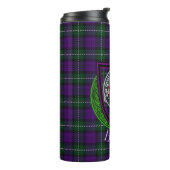 Baillie Scottish Clan Tartan & Crest タンブラー (回転左)