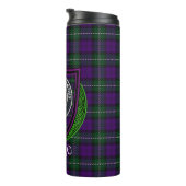 Baillie Scottish Clan Tartan & Crest タンブラー (回転右)