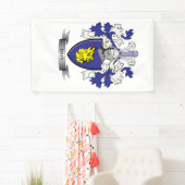 Bainの家紋の紋章付き外衣 横断幕 (インサイチュ)