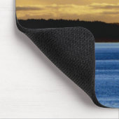 Bainbridgeの島上の日没 マウスパッド (コーナー)