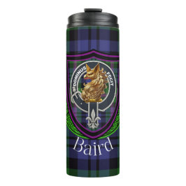 Baird Scottish Clan Tartan & Crest タンブラー