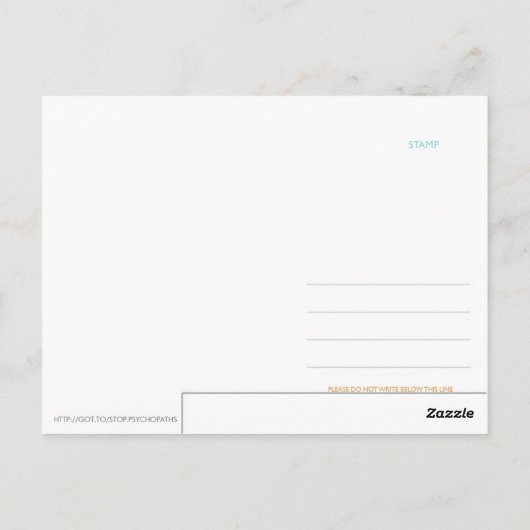 Baiting & Basingはがき ポストカード (裏面)