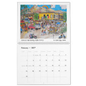 Bajaイラストby Kristin Calendars カレンダー (2月 2027)