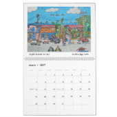 Bajaイラストby Kristin Calendars カレンダー (3月 2027)