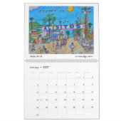 Bajaイラストby Kristin Calendars カレンダー (1月 2027)