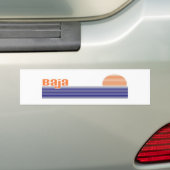 Baja バンパーステッカー (車上)
