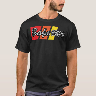 Baja 1000レースロゴエッセンシャルTシャツ Tシャツ