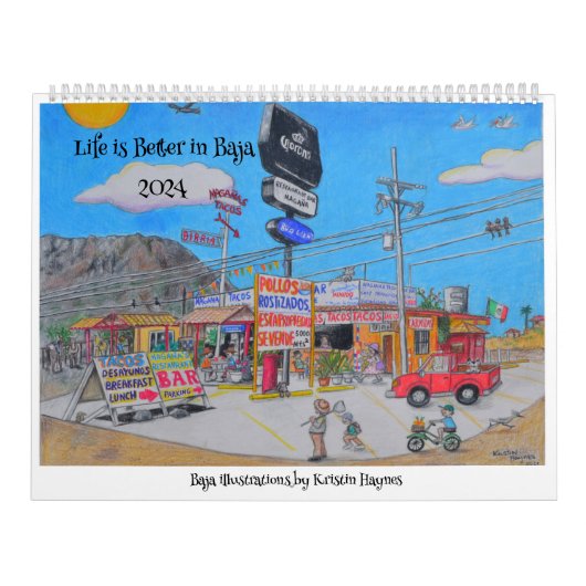 Baja Calendarの方が生活が良い カレンダー (カバー)