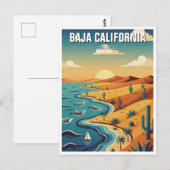 Baja California ポストカード (正面/裏面)