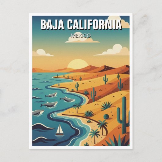 Baja California ポストカード (正面)