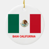 Baja California*、メキシコクリスマスオーナメント セラミックオーナメント (裏面)