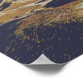 Baja California Sur lanscape，メキシコポストカード ポスター (角)