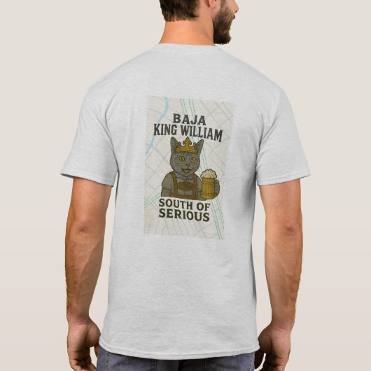 Baja King William Tシャツ (裏面)