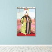 Bajazet (Bayezid) II (c.1447-1512)は「Adli」と呼ばれる。 キャンバスプリント (インサイチュ (ウッドフロア))