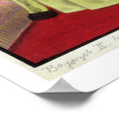 Bajazet (Bayezid) II (c.1447-1512)は「Adli」と呼ばれる。 ポスター (角)