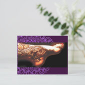 Bajidoo Henna Tattoo Work NO2 ポストカード (スタンド正面)