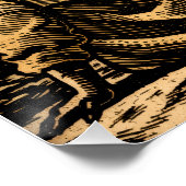 "Bajo el mismo cielo" - Estilo Grabado ポスター (コーナー)