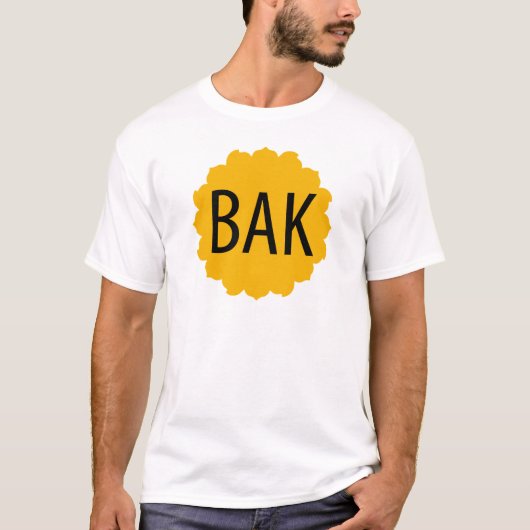 BAK -カンザスを渡って自転車に乗ること Tシャツ (正面)