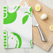 Bak Sida ☆ Farang 書 in Thai Isaan Dialect ☆ キッチンタオル (四つ折り)