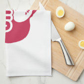 Bak Sida ☆ Farang 書 in Thai Isaan Dialect ☆ キッチンタオル (四つ折り)