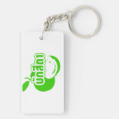 Bak Sida ☆ Farang 書 in Thai Isaan Dialect ☆ キーホルダー (裏面)